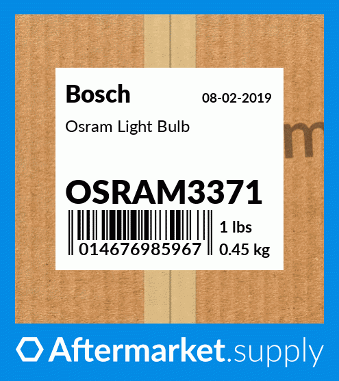 Glühlampe, Fernscheinwerfer OSRAM WW1927158 online kaufen