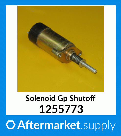 Rareelectrical NEW FUEL SHUT-OFF SOLENOID COMPATIBLE WITH CATERPILLAR 3406C ENGINES 1255773 125-57773
