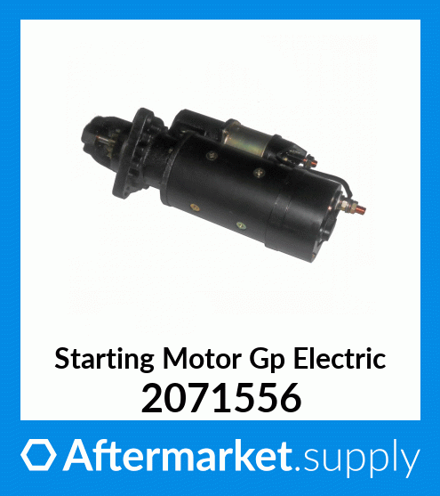 2071556 - Starting Motor Gp Electric (6V5539, 3T2650, 1047041