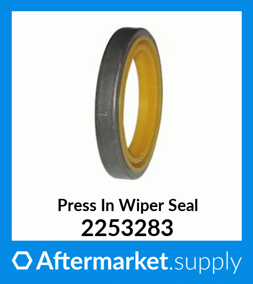 CAT Press-In Wiper Seal Type B Double Lip 2253283