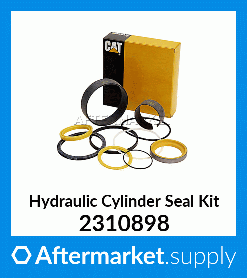 CAT Caterpillar 1113300 Aftermarket Hydraulic Cylinder Seal Kit by Kit King USA 