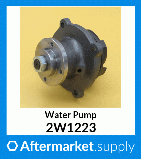 2W1223 - Water Pump (1W2929, 4N0660, 1W6446, 4N0455) fits Caterpillar ...