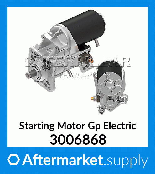 3006868 - Starting Motor Gp Electric (2342637) fits Caterpillar