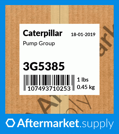 3G5385 - Pump Group (8J8809) fits Caterpillar | Price: $497.99 to