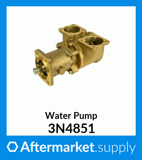 3N4851 - Water Pump fits Caterpillar | Price: $129.95 to $2800