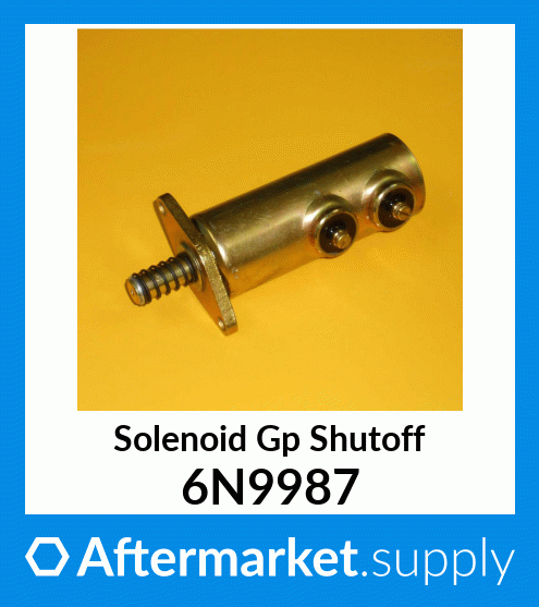 Fuel Shutoff Solenoid Valve Replaces 6N9988 4N4316 for Caterpillar Generator Caterpillar Models 3208 Series Engines 