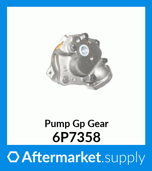 6P7358 - Pump Gp Gear (6P7361) fits Caterpillar | Price: $482.04