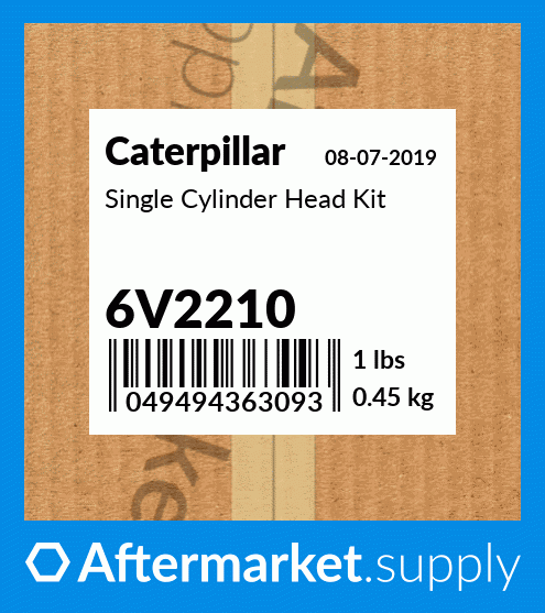 6V2210 Kit Gasket Cylinder Head Fits Caterpillar 3306 977L D6D 528 966C