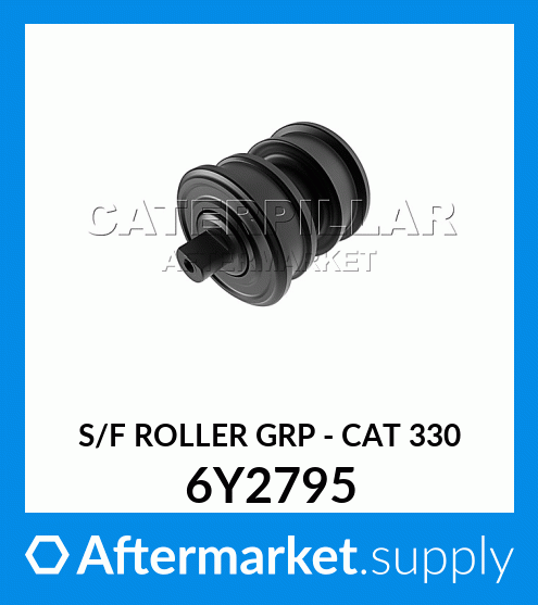 One New Single-Flange Roller Group Replaces Part Number 166034A1 