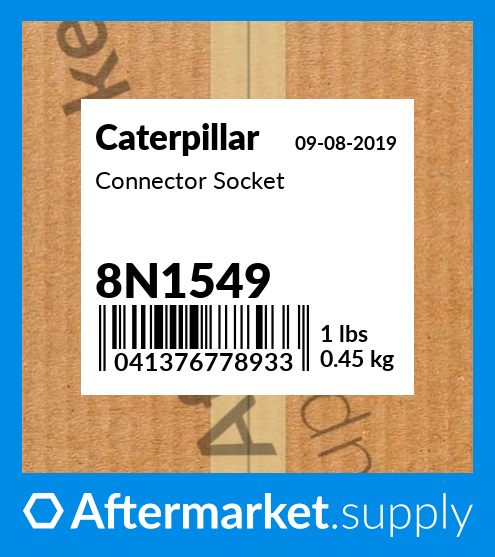 8n1549 Connector Socket Fits Caterpillar Aftermarket Supply