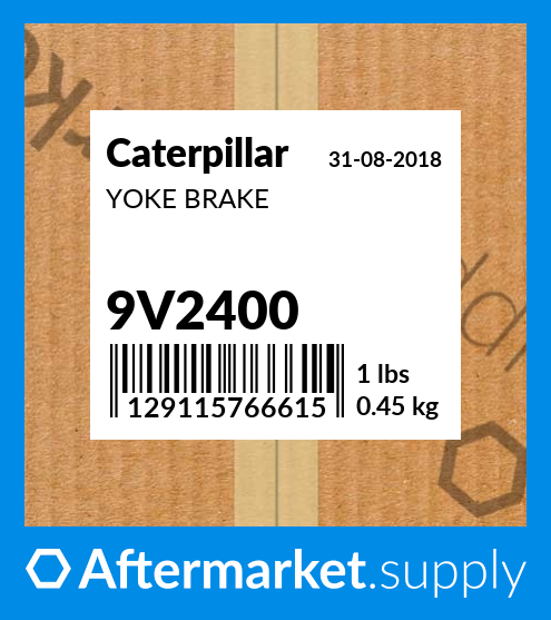 YOKE-BRAKE 9V2400 for Caterpillar CAT 9C4080 