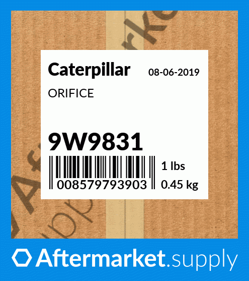2385507 - Plug As (9W9831) fits Caterpillar | AFTERMARKET.SUPPLY