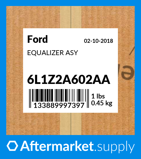 Equalizer Assembly Ford 6L1Z-2A602-AA