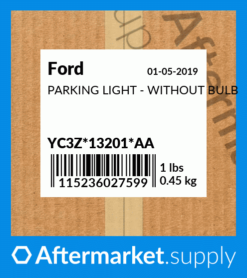 Genuine Ford YC3Z-13201-AA Parking Light 