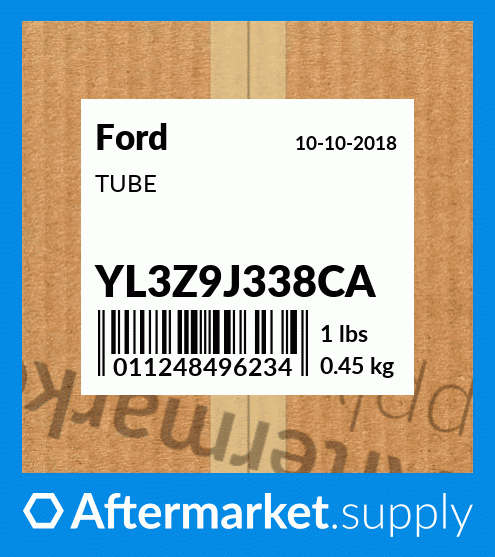 Genuine Ford Tube YL3Z-9J338-CA 
