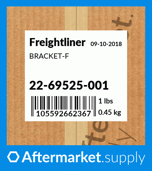 22-69525-001 - BRACKET-F (22-69525-001) fits Freightliner