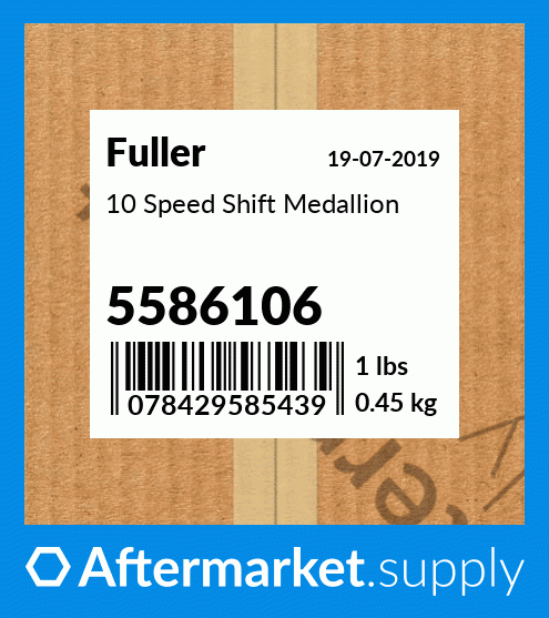 Eaton Fuller Genuine 10 Speed Transmission Shift Medallion Pattern 5586106 OEM 