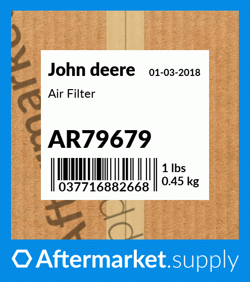 OEM Original Equipment John Deere Ultragard Air Filter AR79679 for sale online 