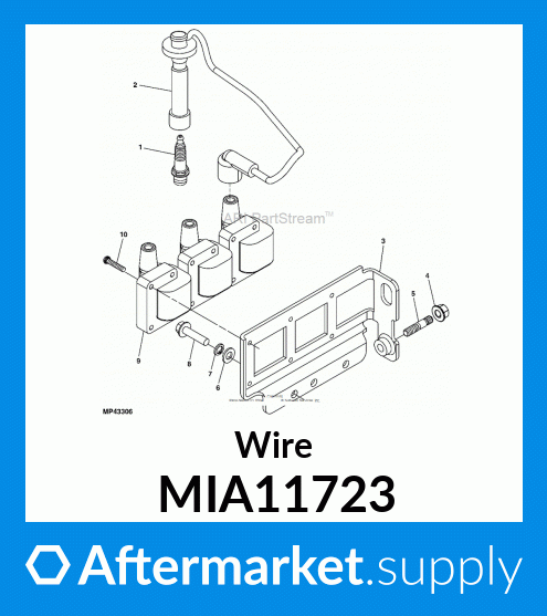 MIA11723 - Wire fits John Deere | Price: $13.99 to $76.15