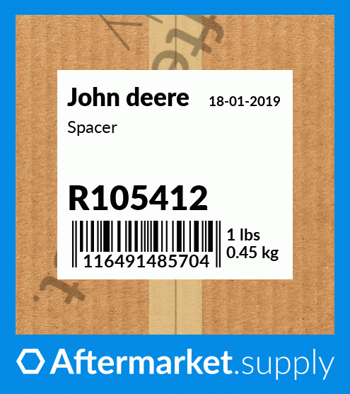 John Deere Original Equipment Spacer #M90262 