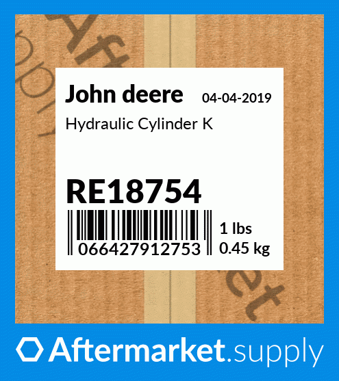 RE18754 Seal Kit fits John Deere Stabilizer Grapple Tilt Cylinder 350 350B 