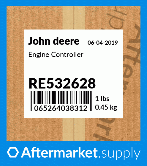 John Deere Original Equipment Engine Controller #RE532628 