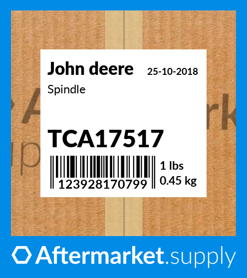 2 Spindle Assembly W/Bolt for John Deere Tca20639 Tca17517 285251 
