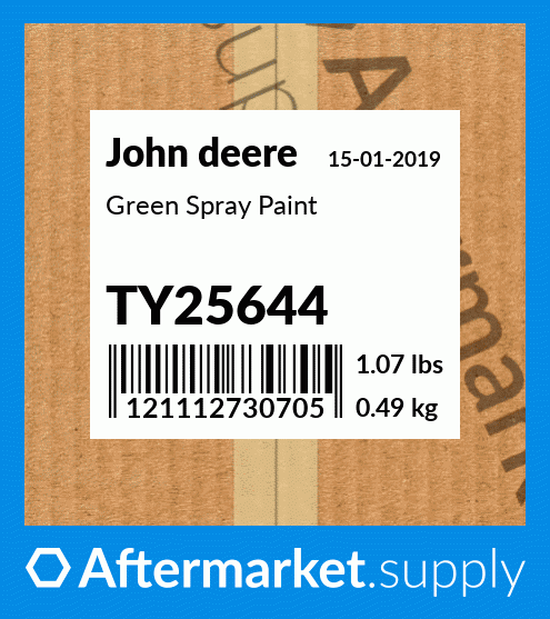 John Deere Classic Green Paint - Aerosol - TY25644