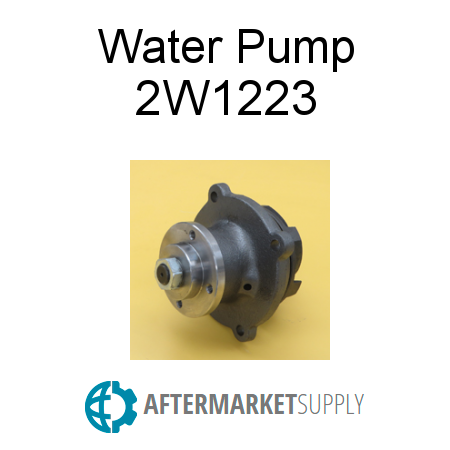 2W1223 - Water Pump (1W2929, 4N0660, 1W6446, 4N0455) fits Caterpillar ...