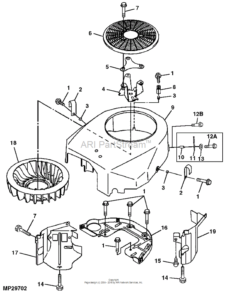 M148374 - KIT fits JOHN DEERE | Price: $76.52