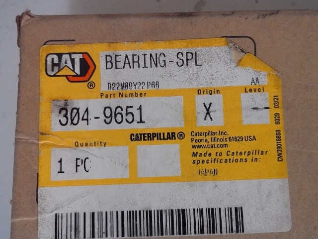 304-9651 - BEARING (1799579, 1303373, 1T0425, 2h9192) fits CATERPILLAR ...