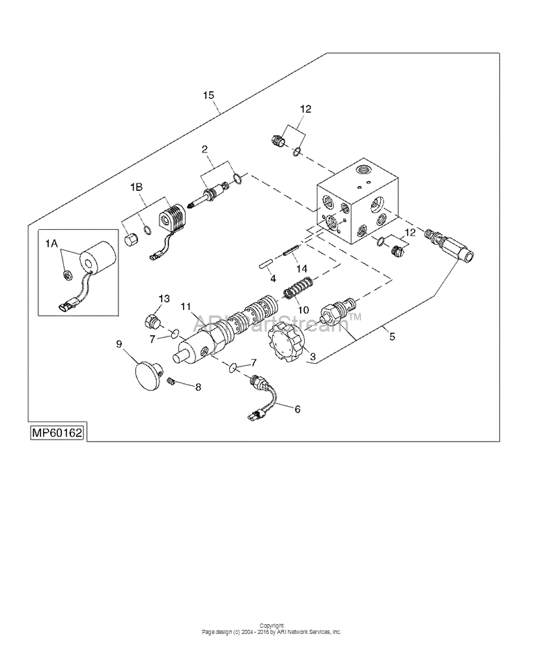 Replacement parts for John Deere 2243 Greens Mower Reel & Bedknife