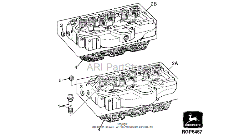 re44234 - Cylinder Head fits JOHN DEERE | Price: $750.00