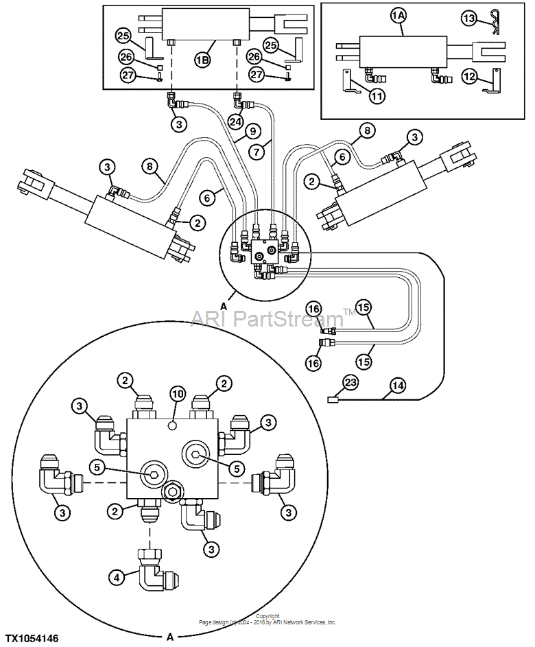 At336191 AT336191 - CABLE GROUP fits JOHN DEERE