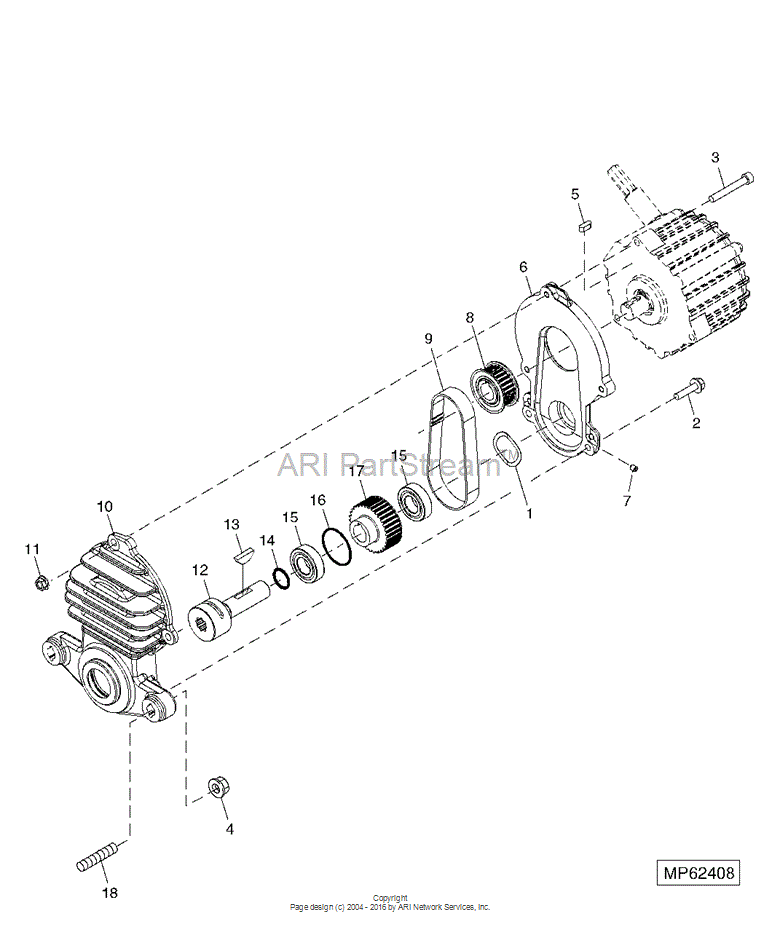 OEM Spec Belt - John Deere TCU13195 | JAK Max