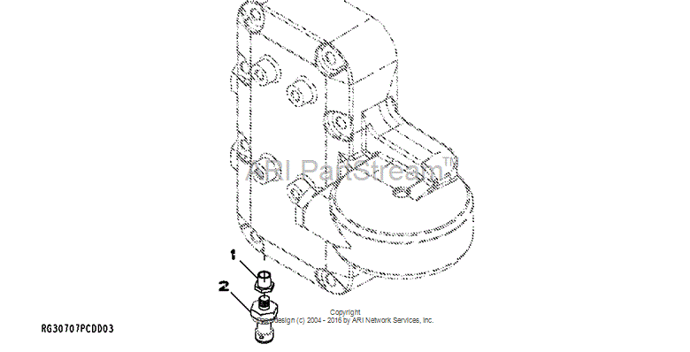 RE167207 - PRESSURE SENSOR fits JOHN DEERE | Price: $9.99 to $181.00