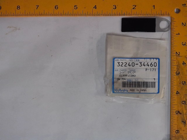 32240-34460 - CLAMP fits KUBOTA | Price: $6.24