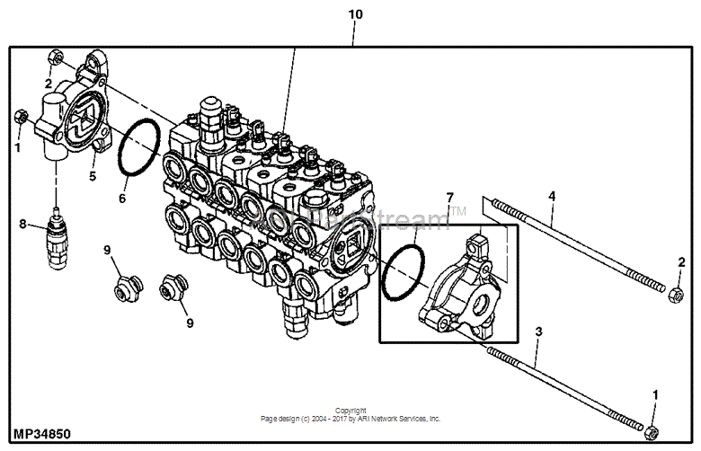 AT114538 - VALVE fits JOHN DEERE | Price: $249.88