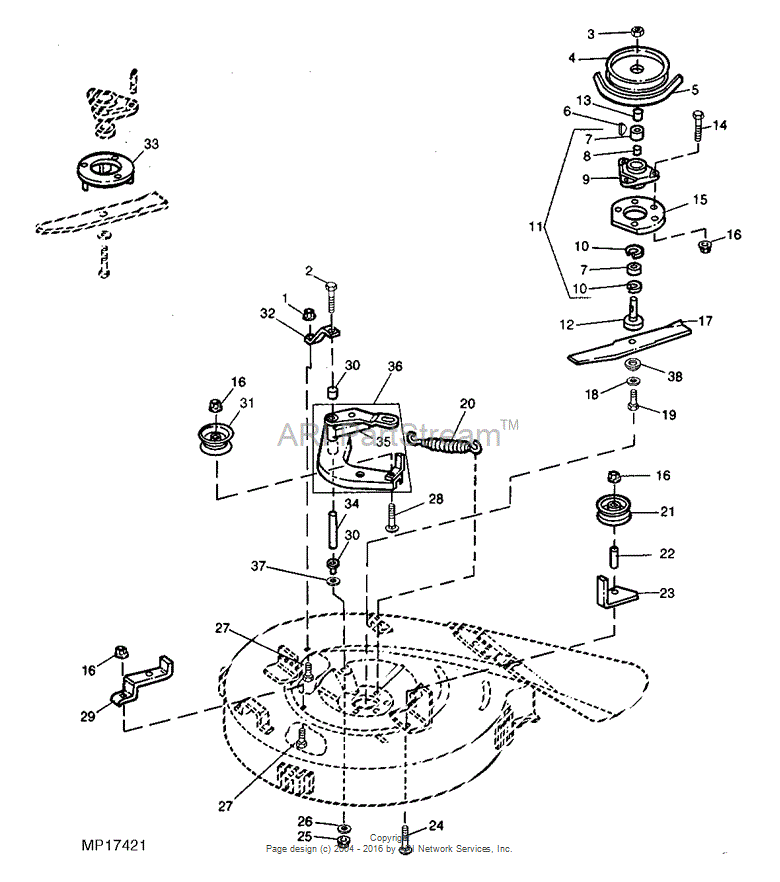 John deere srx75 parts diagram on sale