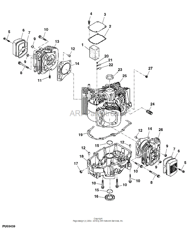 MIA10402 John Deere Cylinder Head fits JOHN DEERE Price 267.77 to 267.77