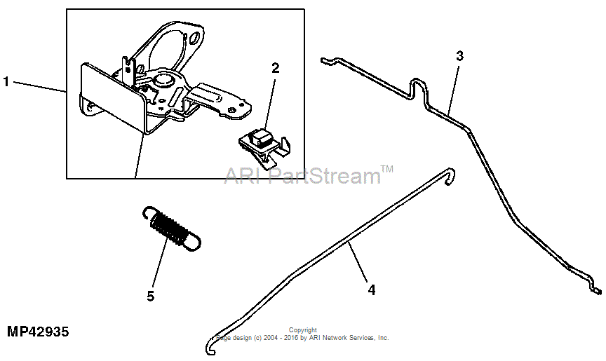 MIU12765 SPRING fits JOHN DEERE Price 4.22 to 4.22