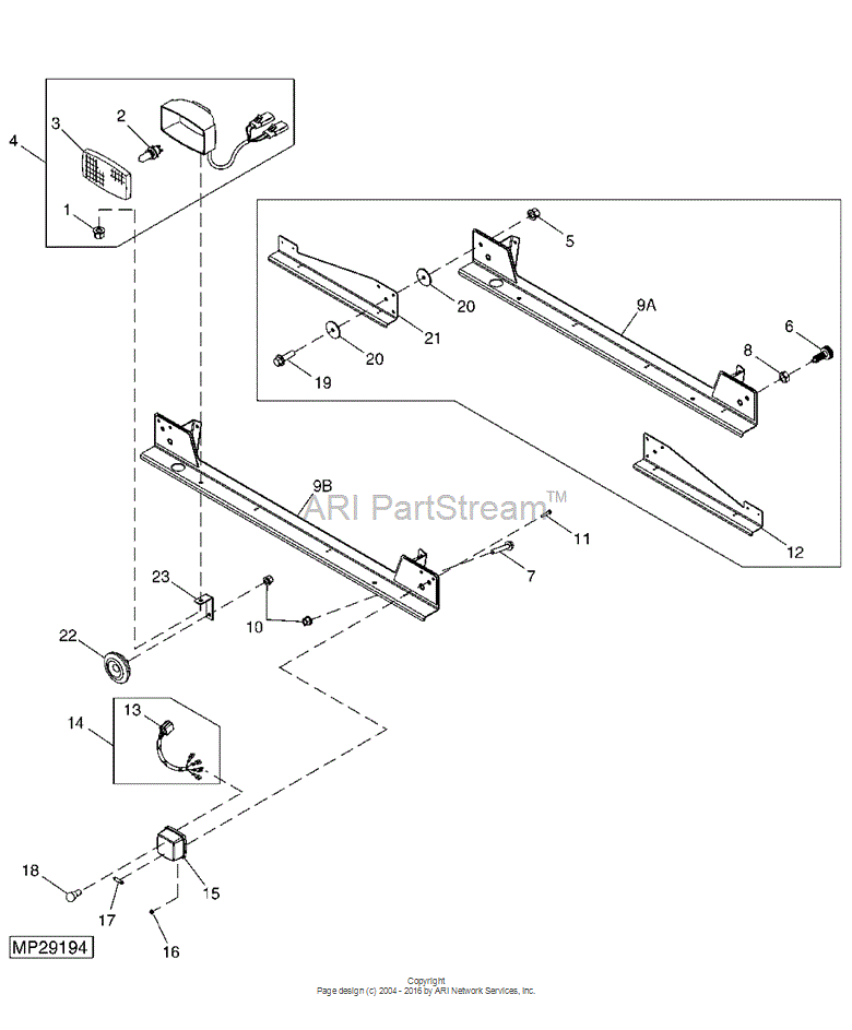 AL77589 - LAMP fits JOHN DEERE | Price: $130.88 to $191.99