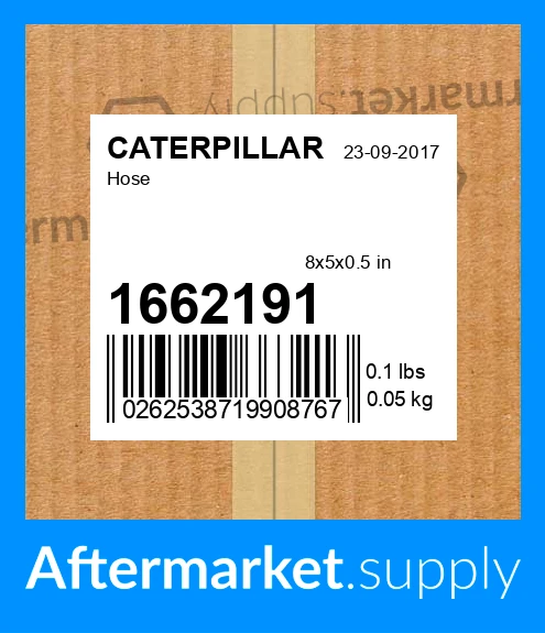 1662191 - Hose fits CATERPILLAR