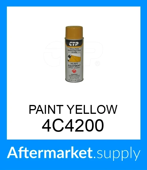 4C-4200 - PAINT YELLOW (5900196, 4589587, 458-9587, 4C-4200) fits ...