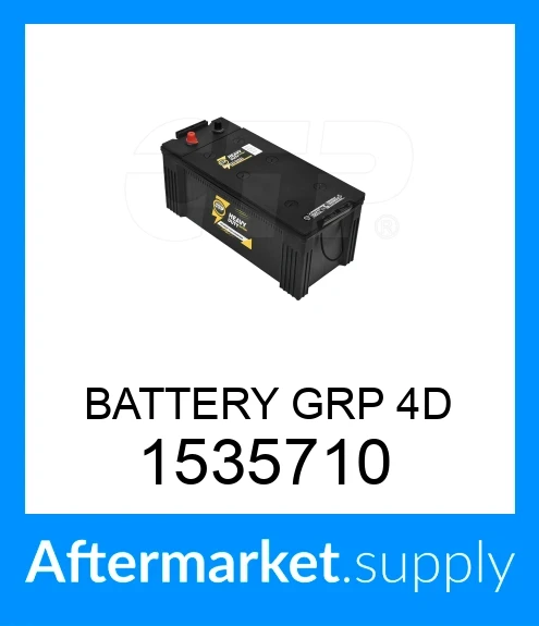 1535710 - BATTERY GRP 4D fits CATERPILLAR | Price: $263.97 to $336.13