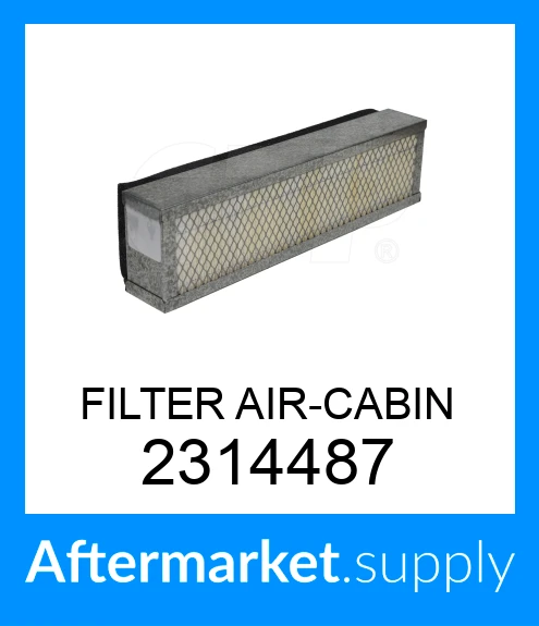 2314487 - FILTER ELEMENT-CAB AIR (AF25660, 9X4986, pa3829, AF55795 ...
