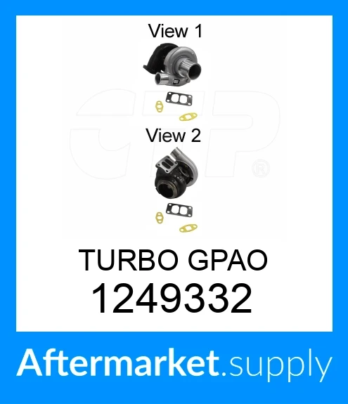 1249332 - TURBO GPAO (H1249332) fits CATERPILLAR | Price: $323.13 to ...