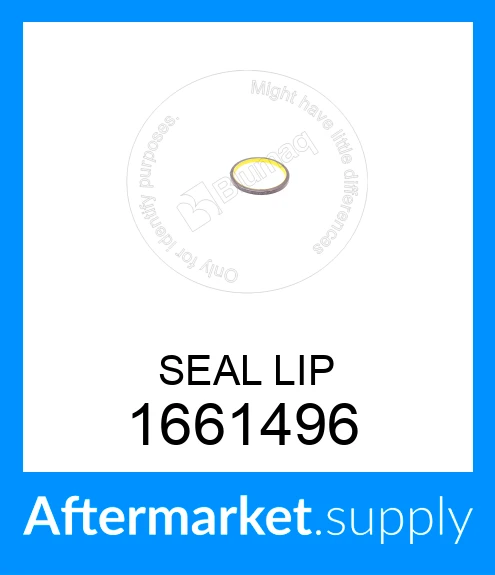 1661496 - SEAL-LIP TYPE (9X4597, 166-1496) fits CATERPILLAR | Price: $3 ...