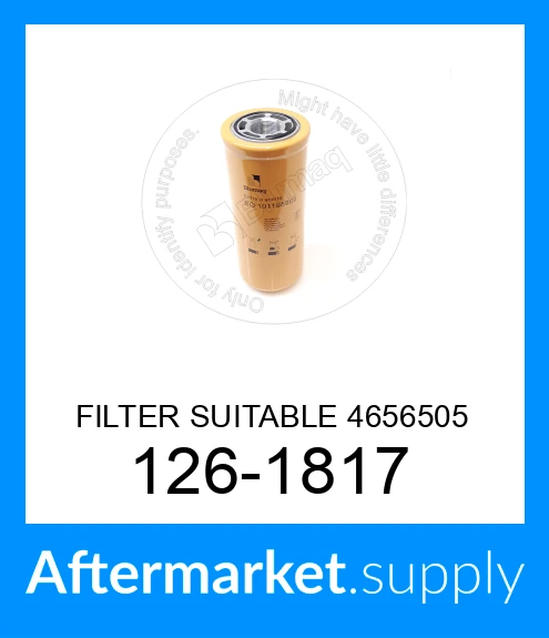 126-1817 - FILTER SUITABLE 4656505 (4656505, 1261817, bt8878mpg, BT8878 ...