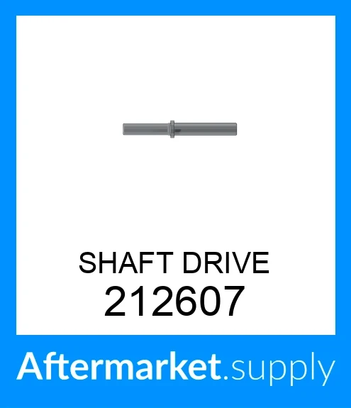 212607 - SHAFT DRIVE (M-212607) fits CUMMINS | Price: $9.87 to $1,349.98